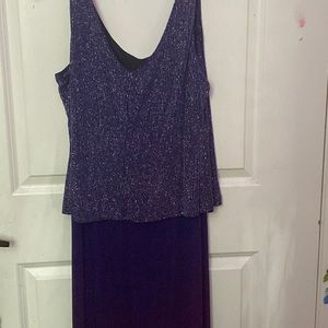 sparkle purple dress